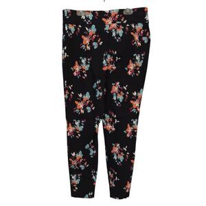 🎄VERSONA FLORAL STRETCH PANTS